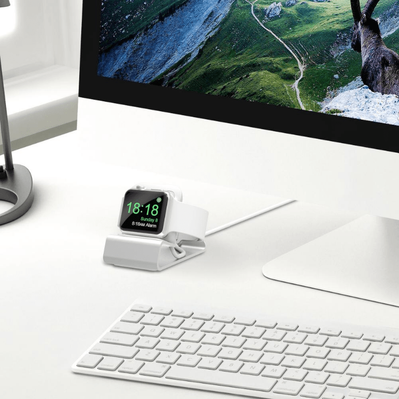 Support chargeur en aluminium station d'accueil pour Apple Watch