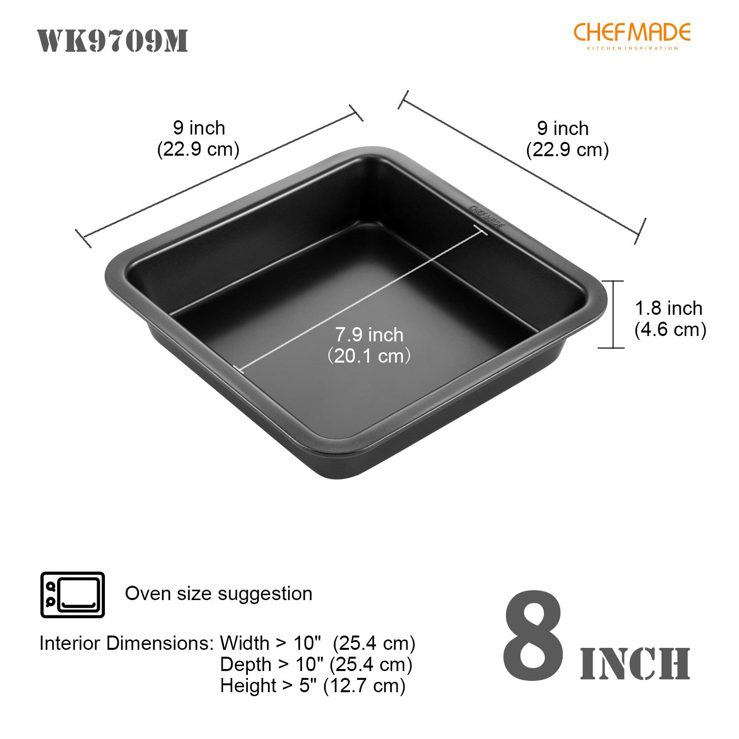 Cookie Sheet Non Stick Small, Bakeware