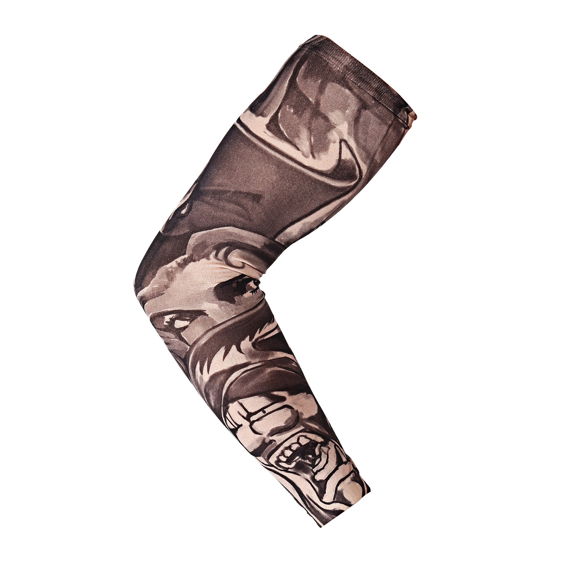 Newtag Seamless Sun Protection Sleeve With Tattoo Design For