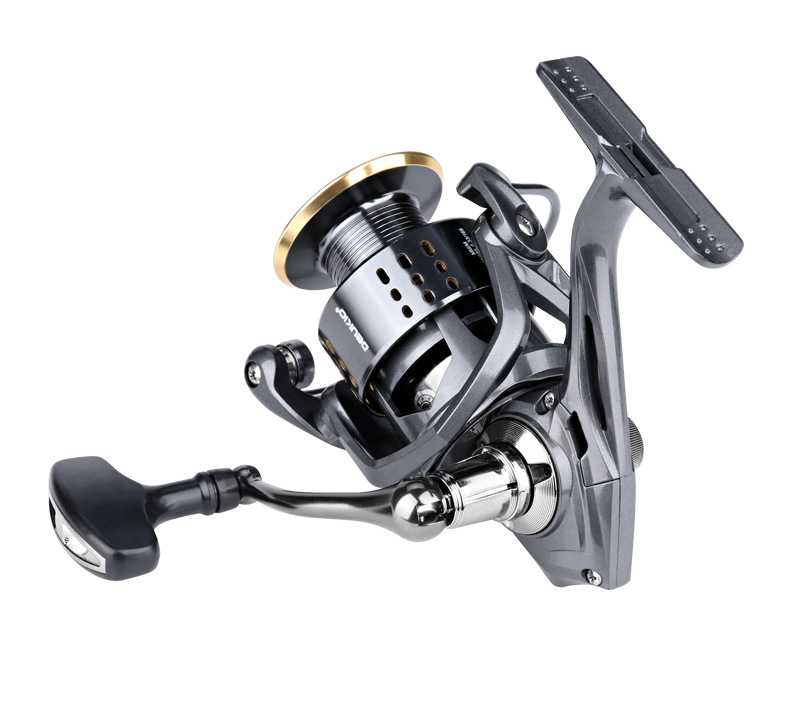 Durable metal Fishing Reel Far cast Throwing Spinning Wheel Temu