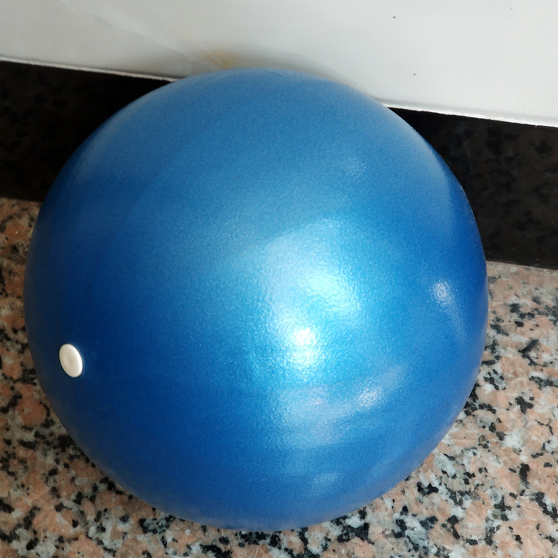 Decathlon Fitness Soft Training Size S Yoga & Pilates Swiss Ball - Blue  (Non-Slip) - Domyos