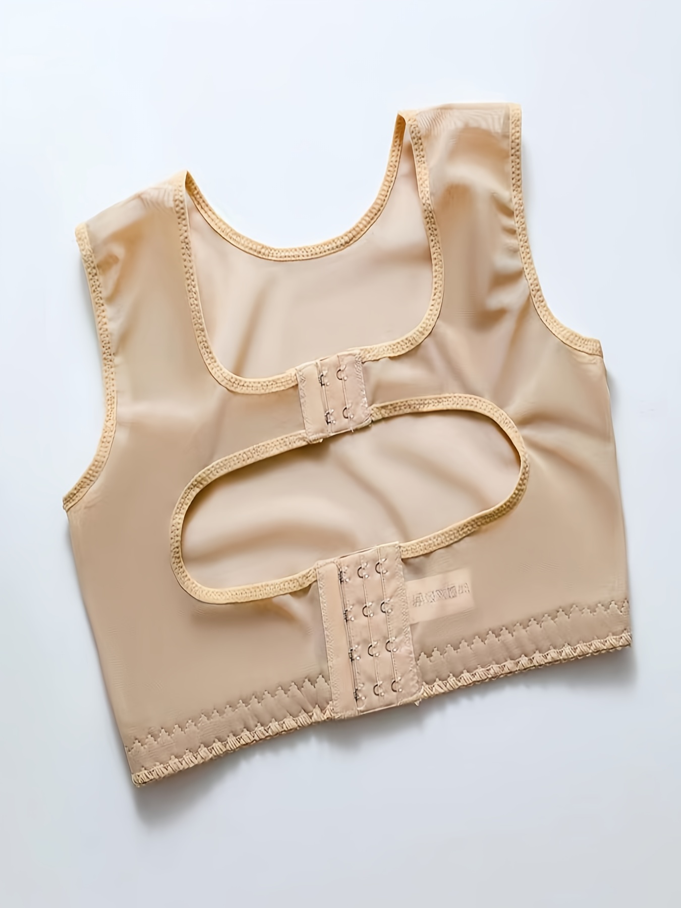  LILISHANGPU Back Support Vest Top Bra Posture Corrector for  Women Push Up Chest Breast Upper Shoulder Shapewear Body Shaper (Color :  Natural, Size : Large) : Clothing, Shoes & Jewelry