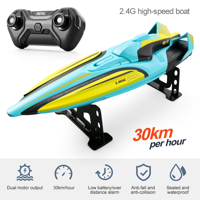 Mojoyce RC Boat 20 MPH High Speed Remote Control Boats For Kids
