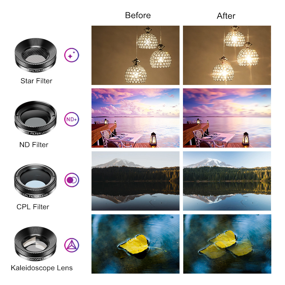 star filter lens