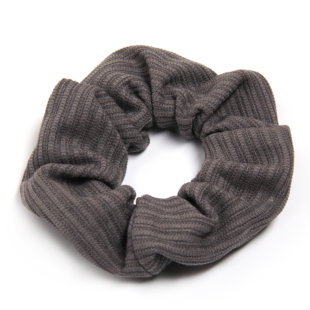Solid Elastic Scrunchie For Women Girls Sleep Soft Scrunchies