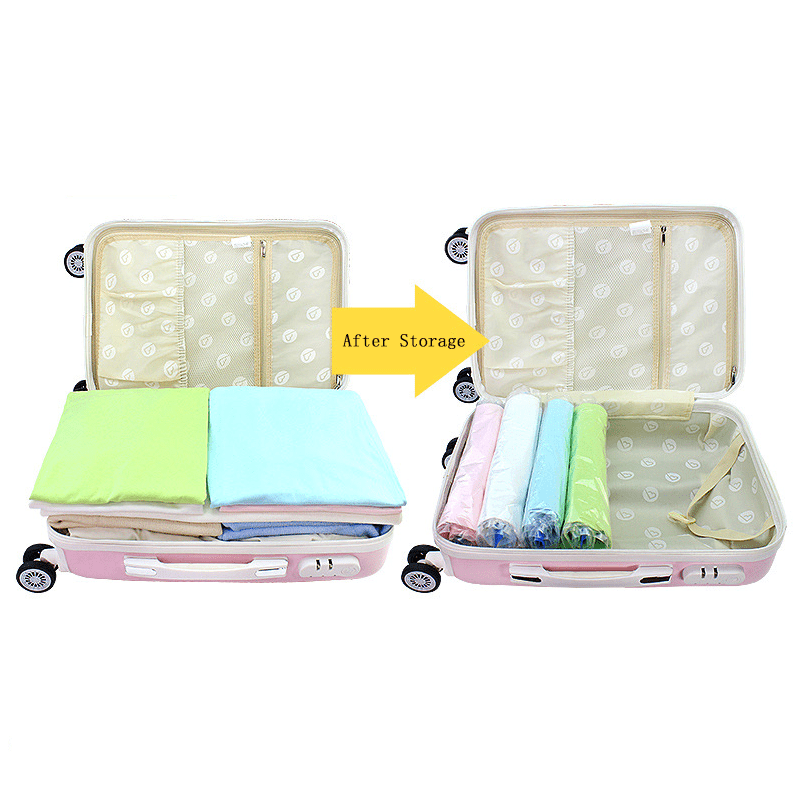 Hibag 13 Travel Compression Bags, Travel Essentials Compression Bags for Travel, Vacuum Packing Space Saver Bags for Cruise Travel Accessories