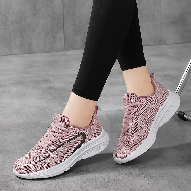 Women's Casual Mesh Design Walking Shoes, Indoor Fitness Shoes Women's Jump  Rope Shoes Cushioned Treadmill Shoes, Sports Shoes Women 2024