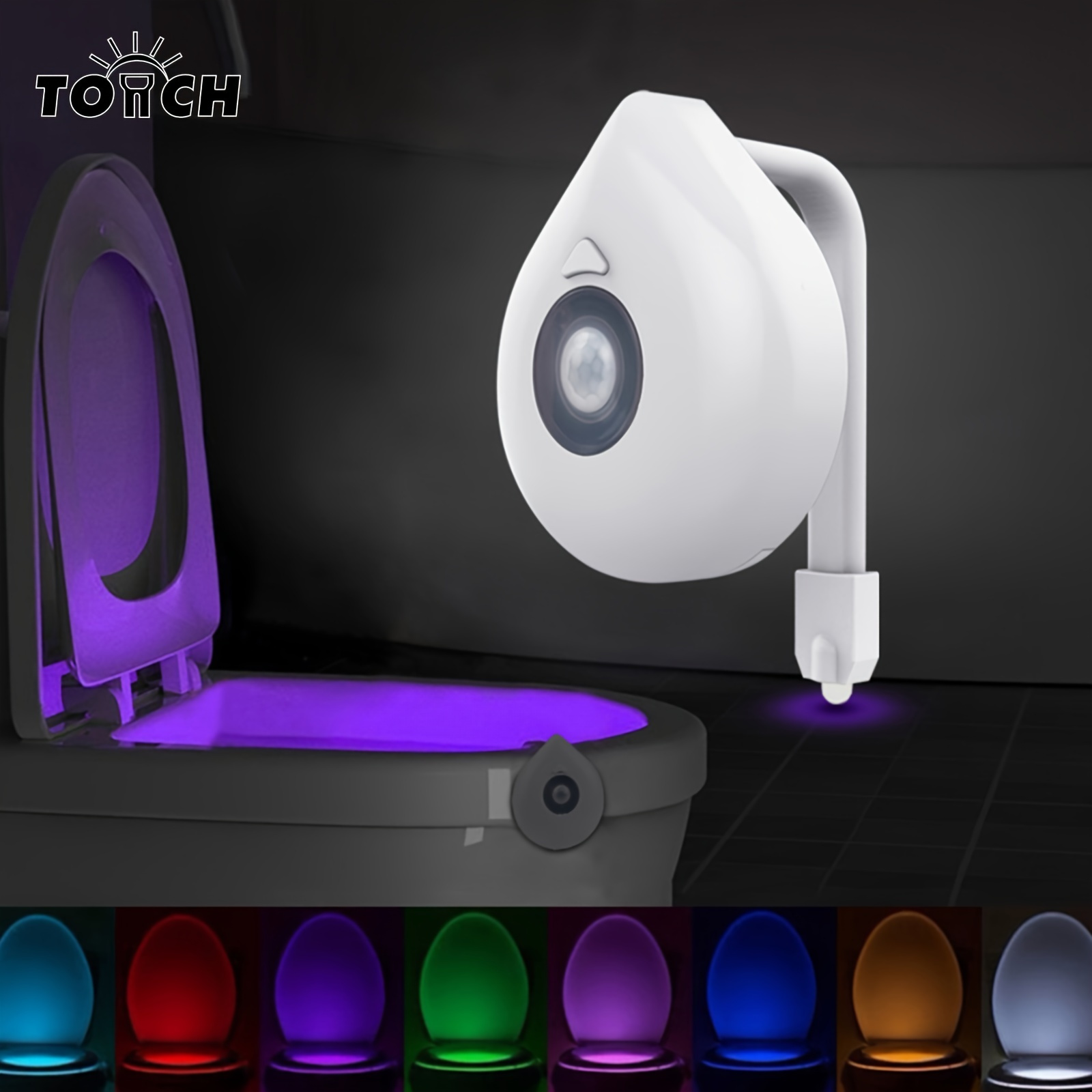 Toilet Night Light By Afgvk Motion Sensor Activated - Temu