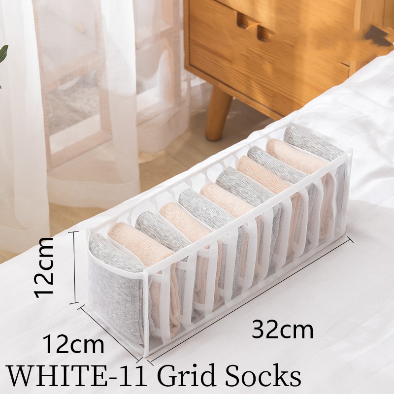 6/7/11 Grid Underwear Bras Socks Ves Izer Stora Bag Er Divider Box