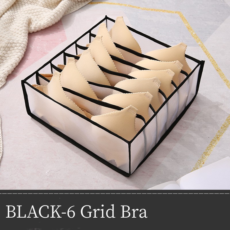 Multi-Grid Underwear Bra Container 5 Grids Underwear Wall Storage Socks✨
