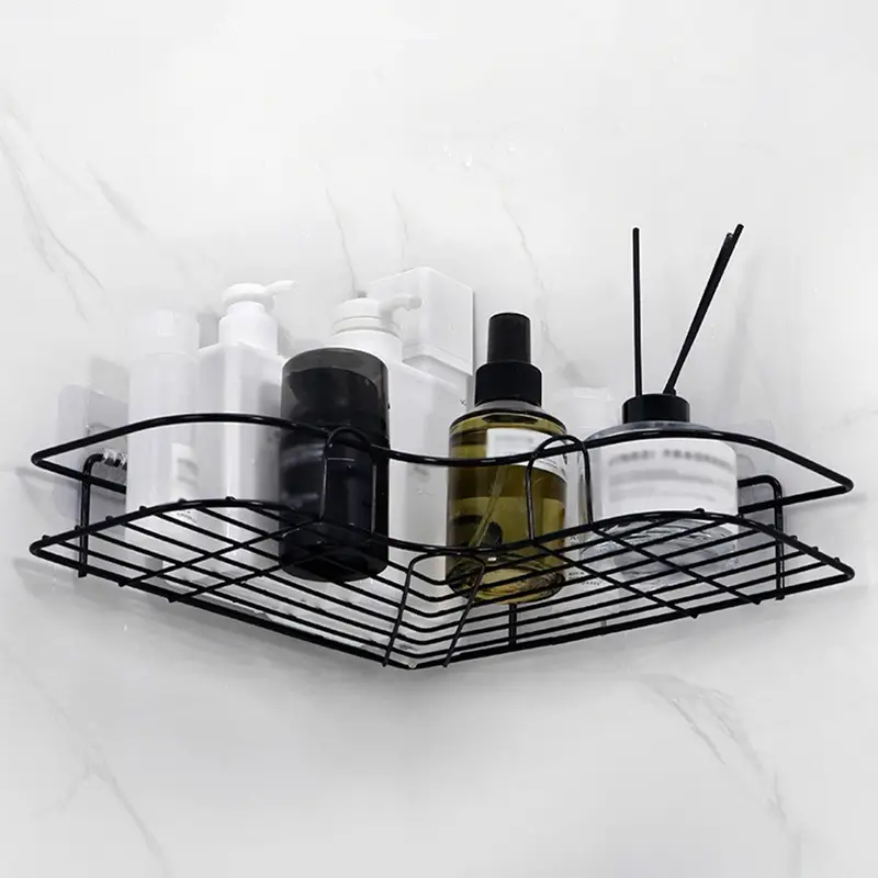 Triangle Wall Mounted Shower Caddy Rack For Bathroom And - Temu