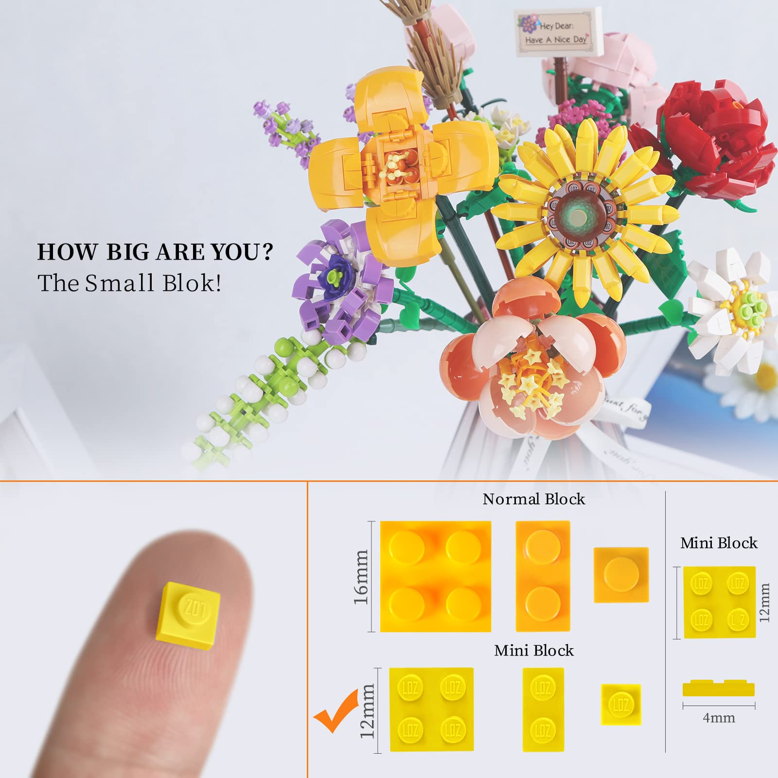 Six ensembles pour organiser le bouquet de fleurs LEGO ultime