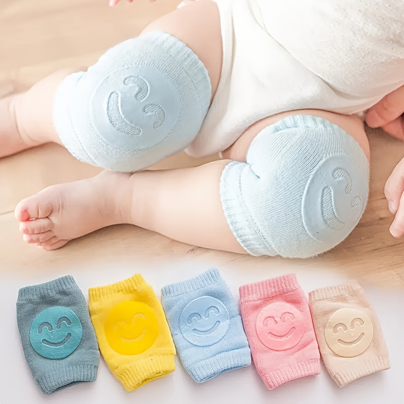 3 paires de genouillères antidérapantes pour bébés, genouillères réglables  pour bébé pour la marche, genouillères respirantes pour bébé rampant pour  la protection de bébé