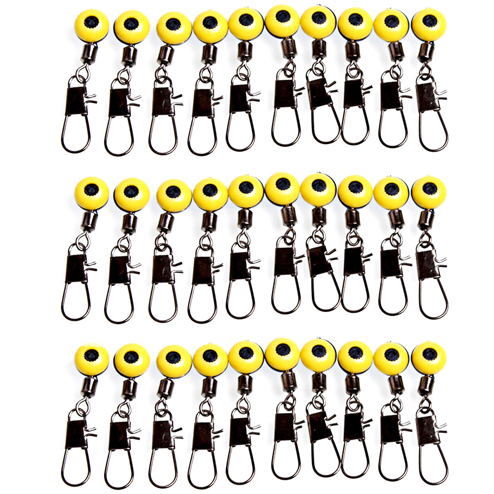 30pcs Sougayilang Fishing Line Connector with Swivel, Sinker Slide, and  Hook Clip - Easy and Secure Attachment for Your Fishing Line