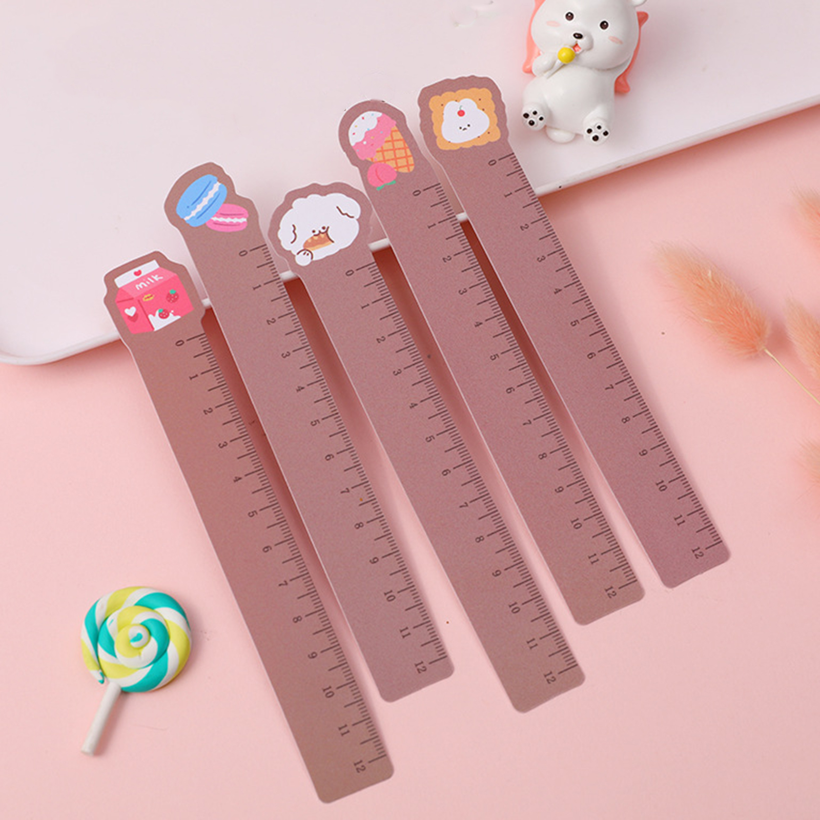 Cute Animal Ultra thin Soft Rulers Pp Material Perfect For - Temu