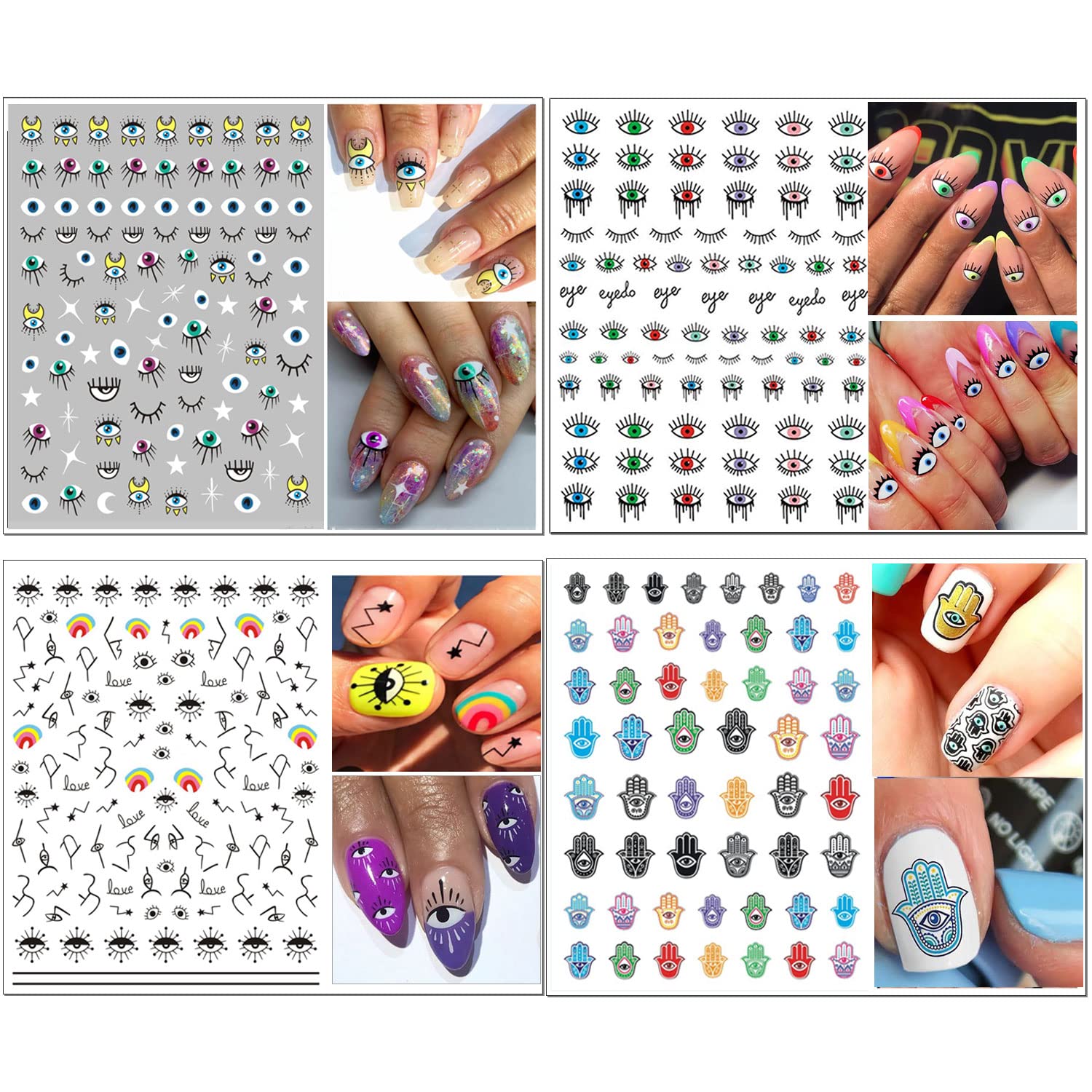 Nail Sticker - Eyes – VARNAIL