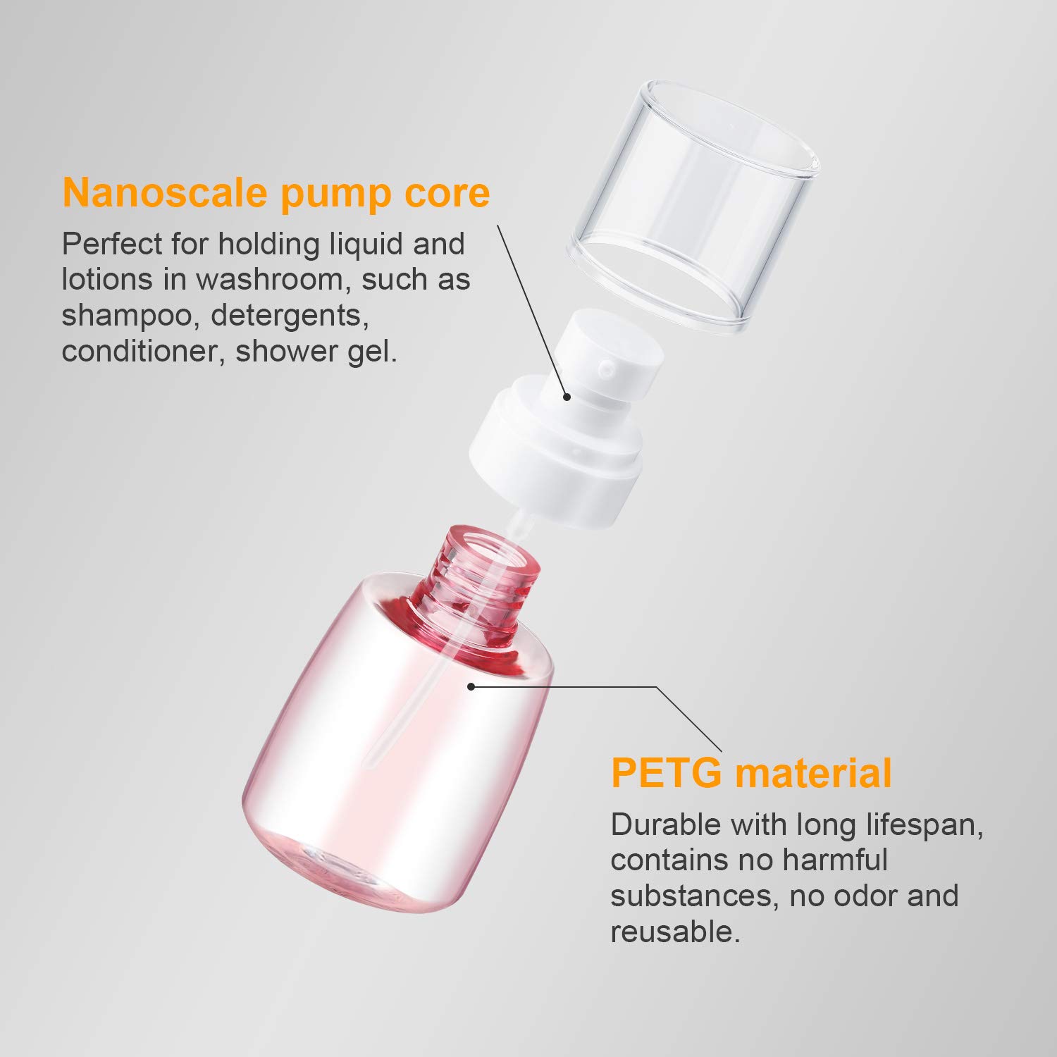 Plastic Perfume Empty Spray Bottle Alcohol Bottles Travel Temu