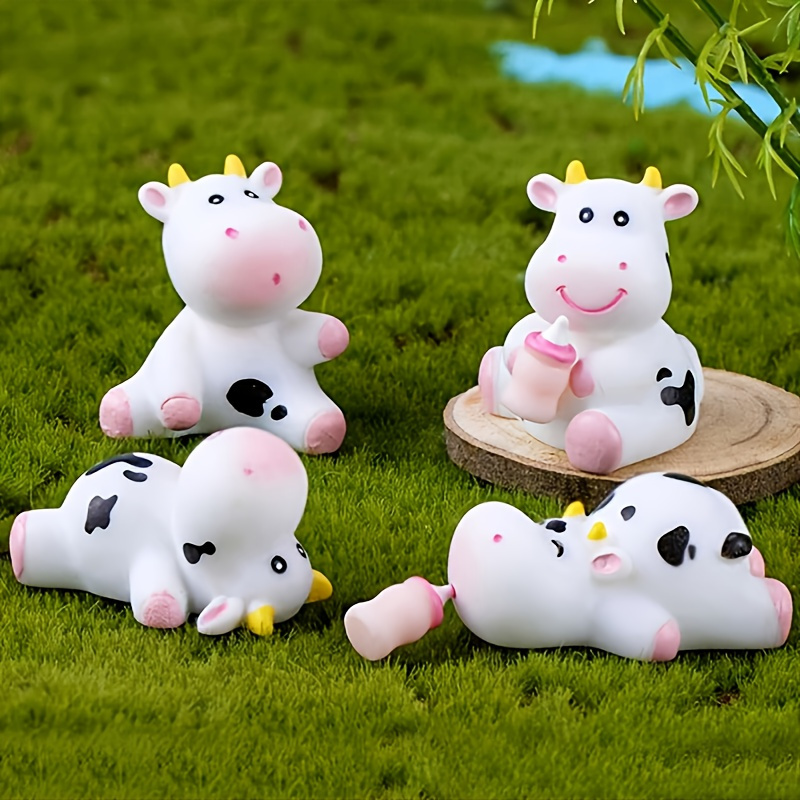 iftnotea 12PCS Mini Farm Animal Toy Figurines - Tiny Plastic Barn