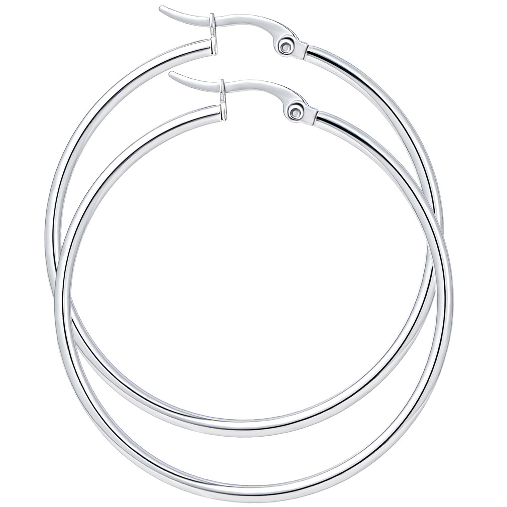 

Stainless Steel Big Hoop Earrings Large Hoop Earrings For Women