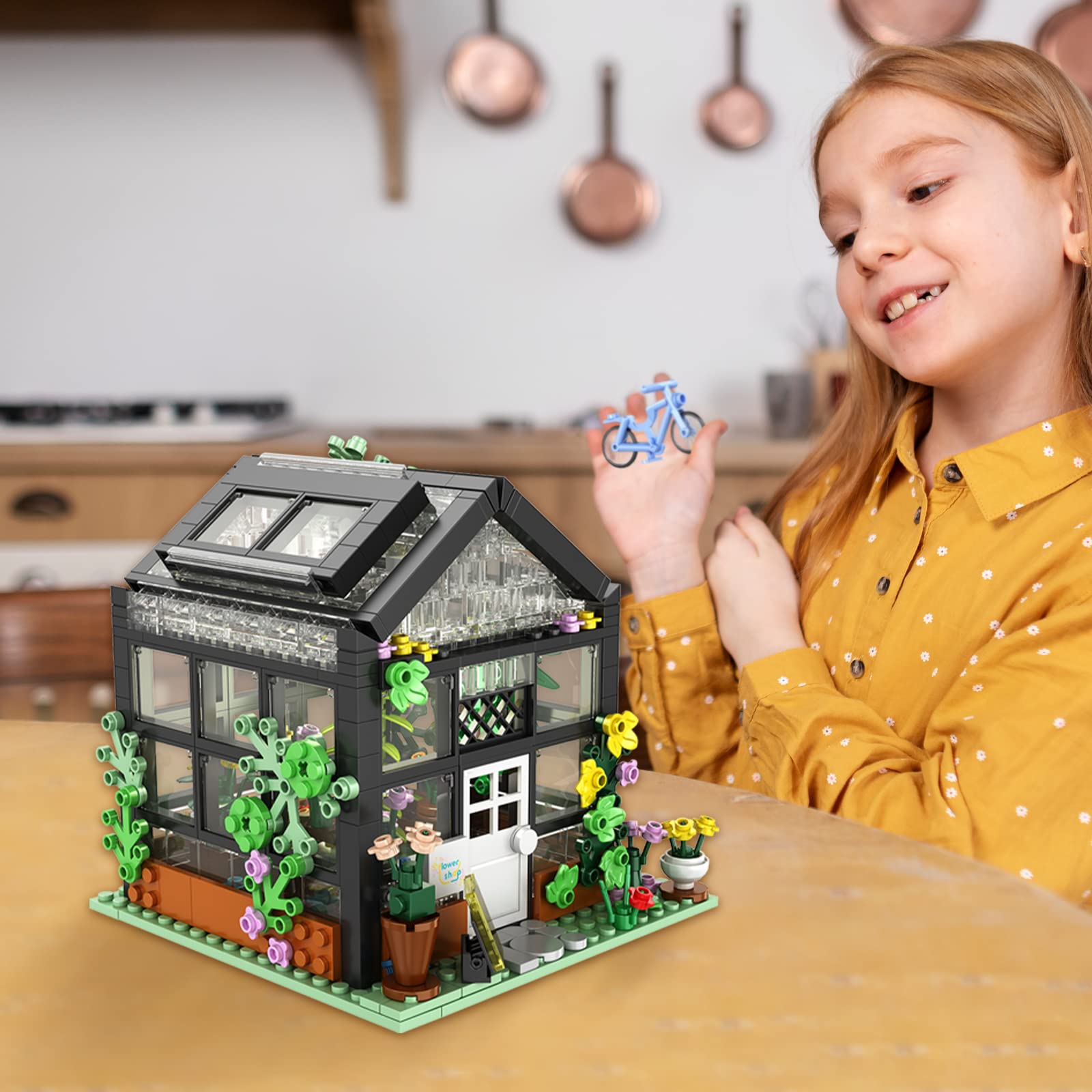 Rosas Bloques de construcción compatibles con Lego Puzzle Juguetes Adornos  Pequeñas partículas Puro hecho a mano Niñas Regalo de San Valentín