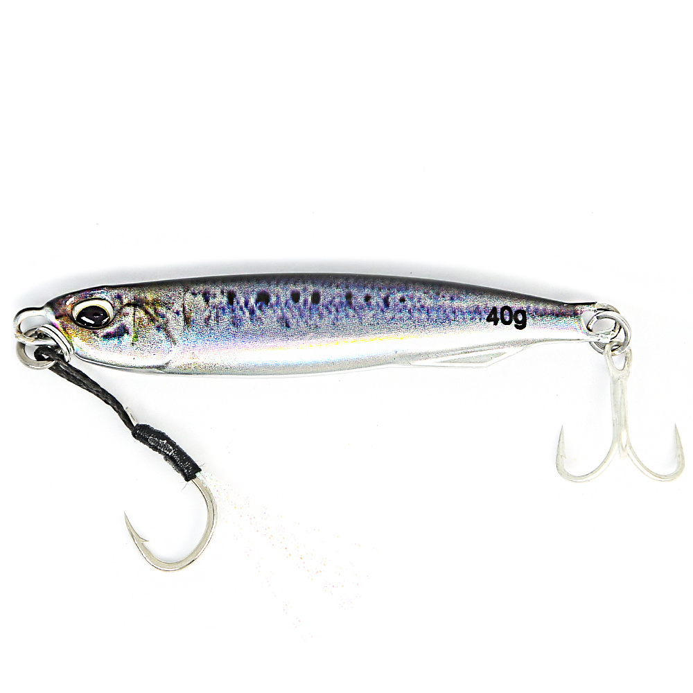 EMCORNISH Jig Shore Jigging Spoon Casting Drag 7G 10G 14G 17G 21G 30G 40G  SeaBass Lure Artificial Bait Fishing Gear (Color: E3-2 Hook, Size: 7g  50MM), Jigs -  Canada