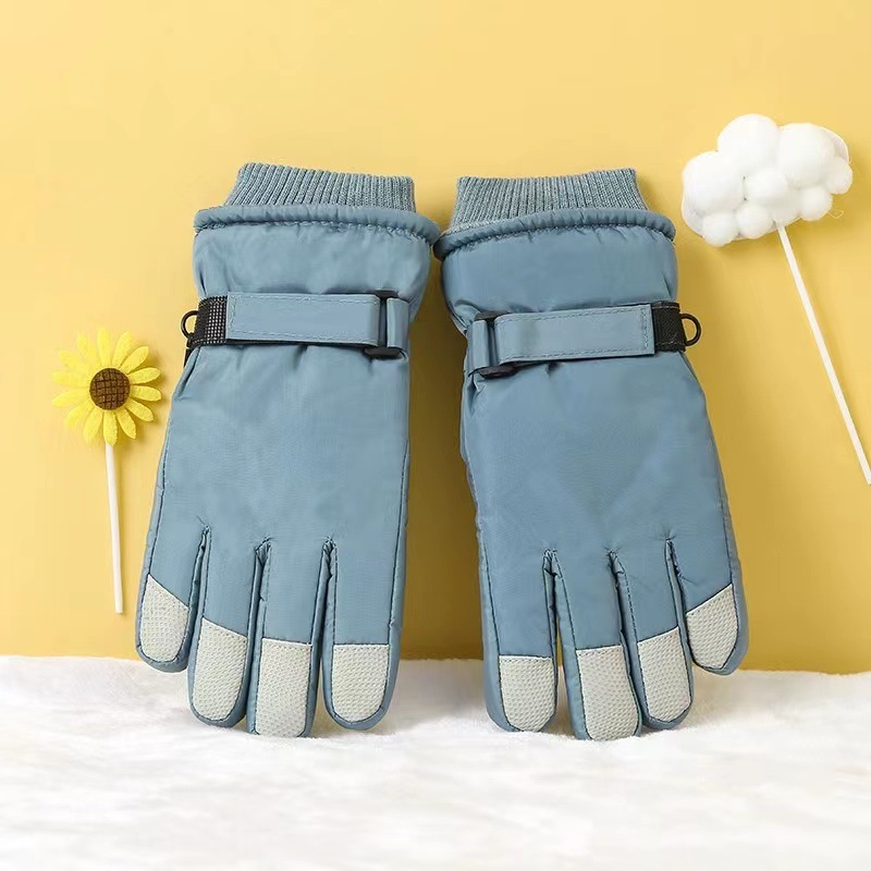 Kids waterproof cycling online gloves