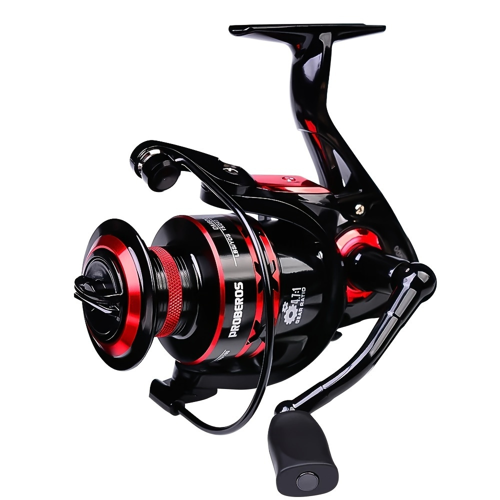 Sougayilang Fishing Reel 6.2:1 High-Speed Gear Ratio Spinning Fishing Reel with 12+1Stainless Bb and CNC Aluminum Spool & Handle for Freshwater and