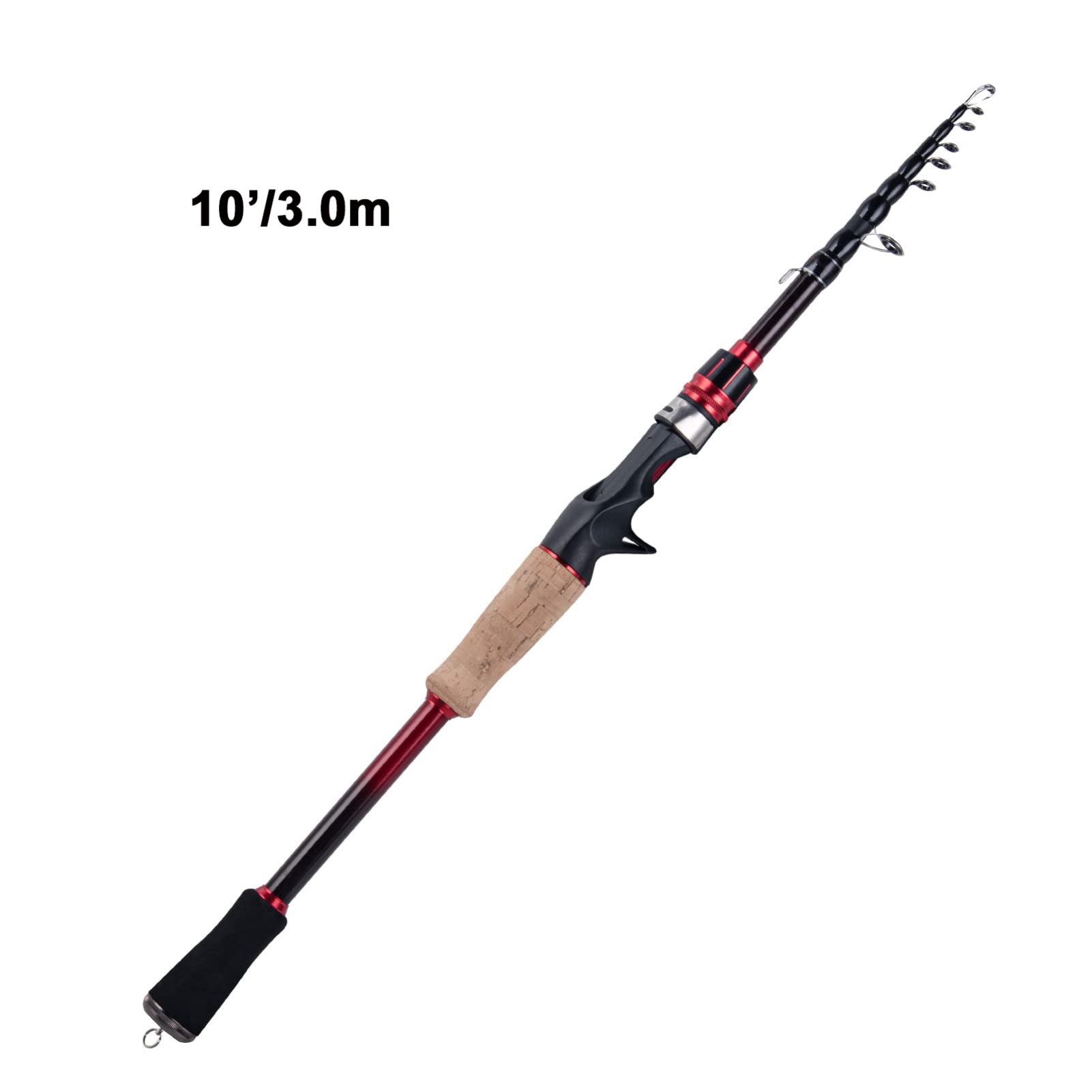 Haut Ton Et Telescopic Fishing Rod Carbon Fiber Spinning - Temu Canada