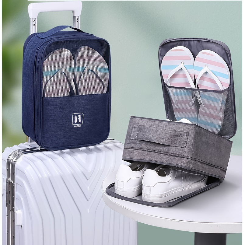 Shoes Storage Bag Closet Organizer Non woven Travel Portable - Temu