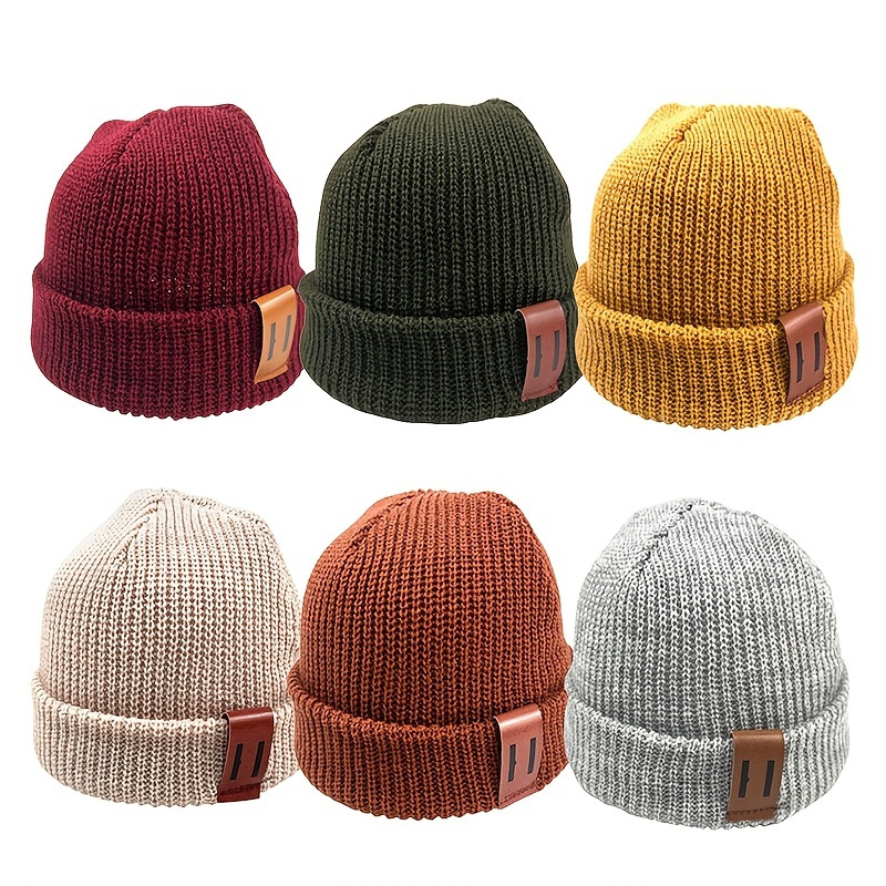 

Warm Beanie Knitted Hat For Boys In Winter