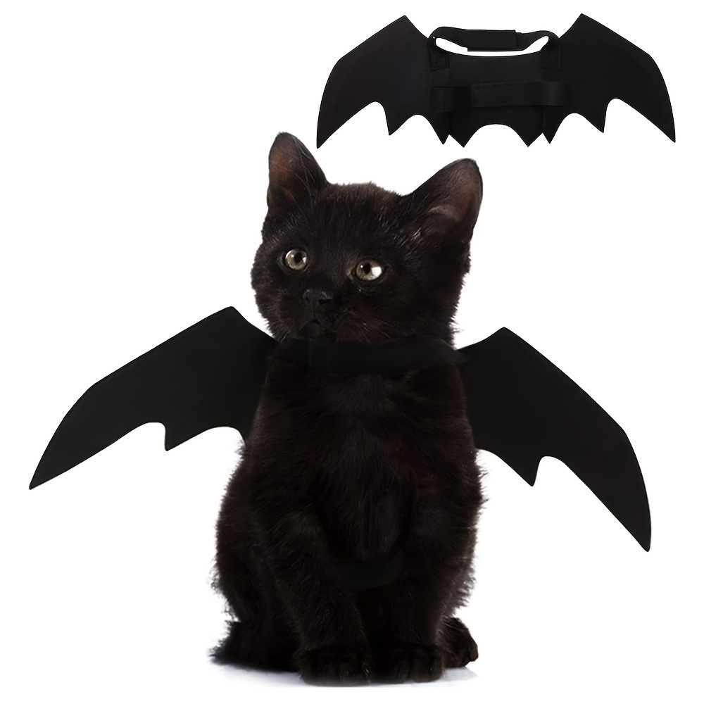 

Spook Up Your Pet This Halloween With These Adorable Bat Wings!