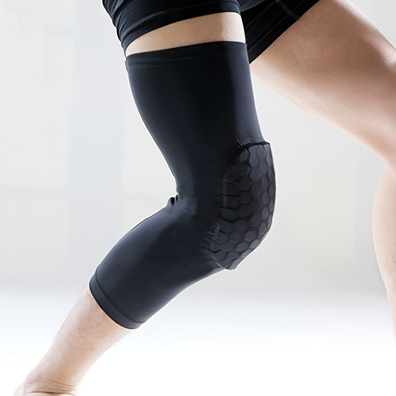 

1pc Protective Knee Brace With Compression Sleeve And Support Pad For Sports - Prevents Collisions And Injuries In Soccer, Basketball, Volleyball