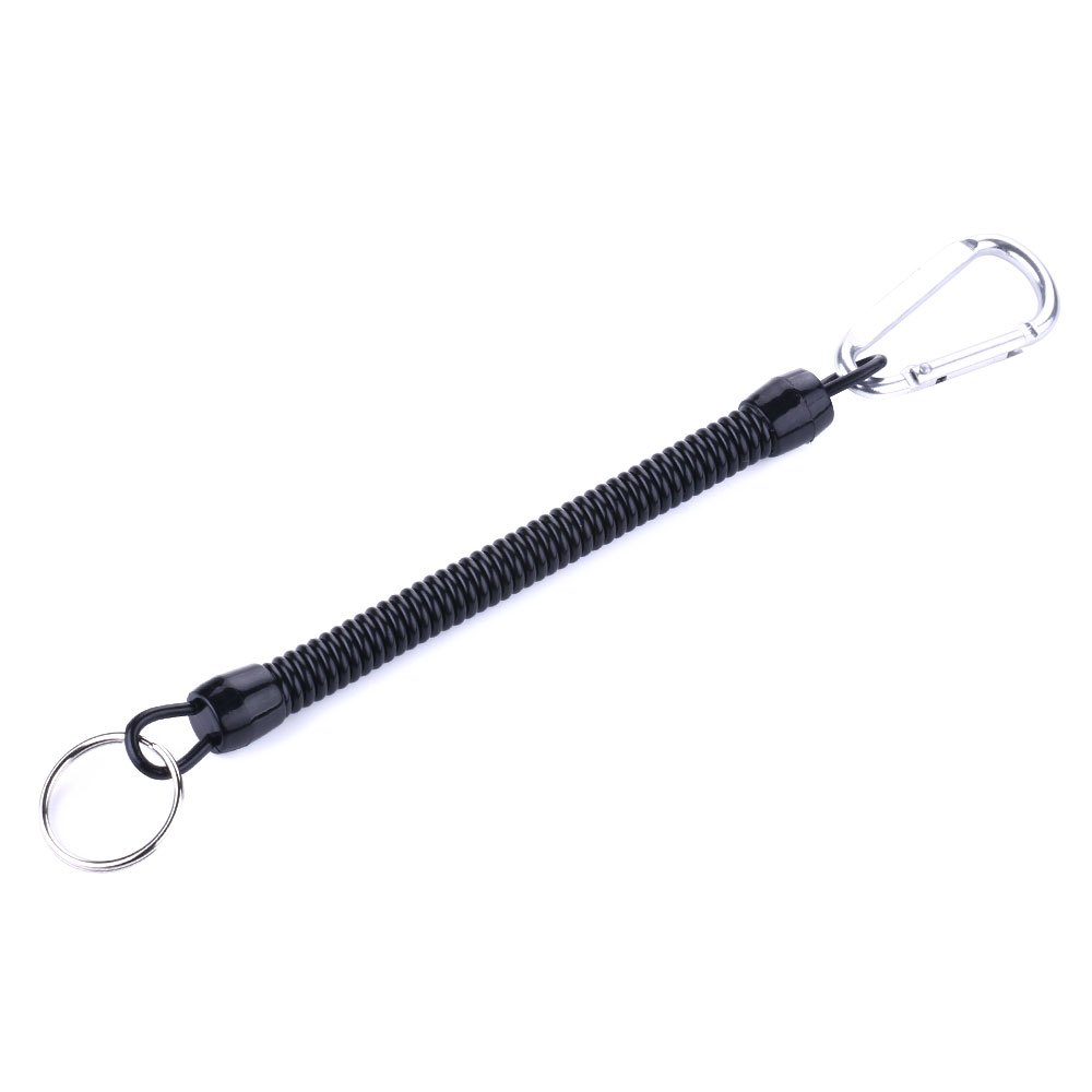 Fishing Lanyard Retractable Coiled Tether Carabiner Pliers - Temu