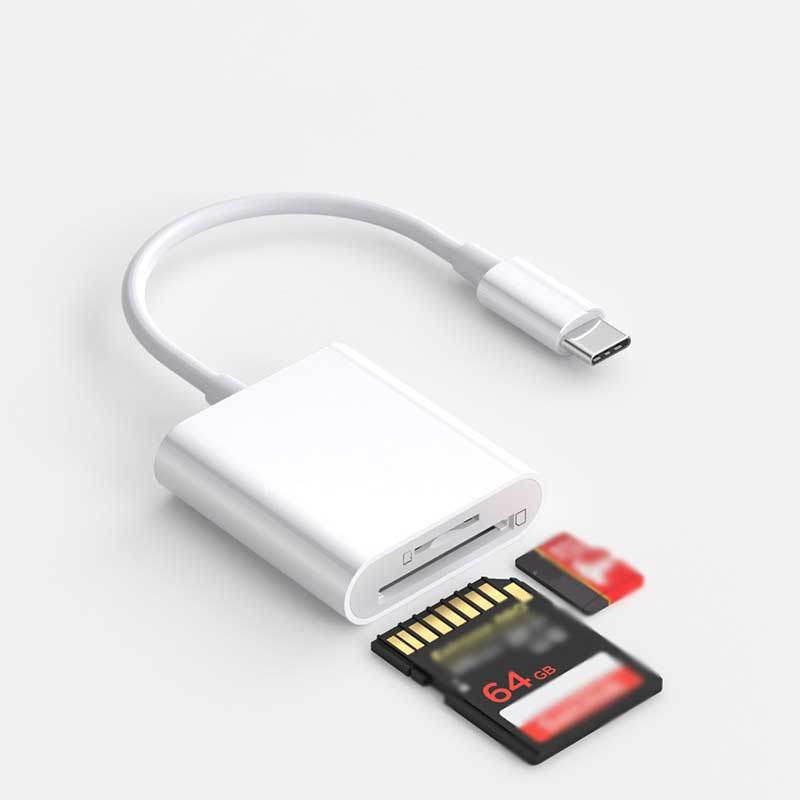 Adaptateur et convertisseur CABLING ® Adaptateur Lightning vers Lecteur de Carte  SD, Lightning to SD Card Camera Reader Adapter pour Apple iPhone  5/5S/SE/6/6S/6 Plus/7/7 Plus/iPad