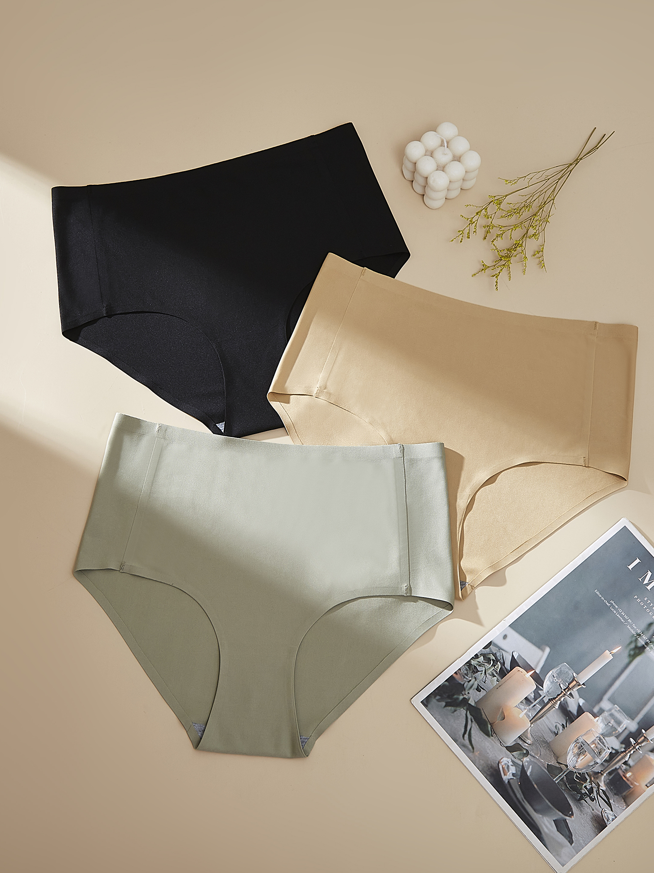  Reveal Lingerie Women's Cotton Hipster Underwear