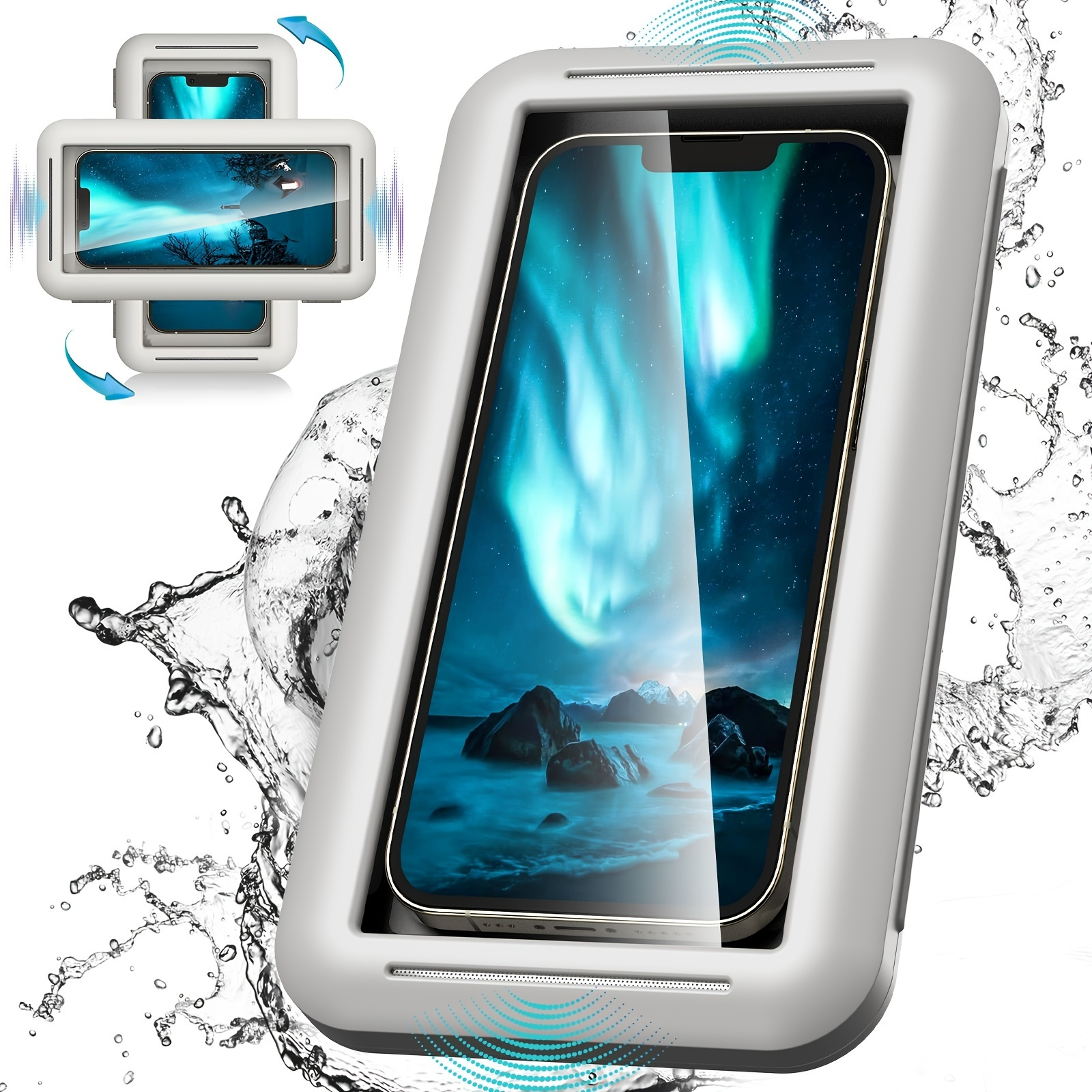 Waterproof Bathroom Mobile Phone Box Anti fog Touch Screen - Temu