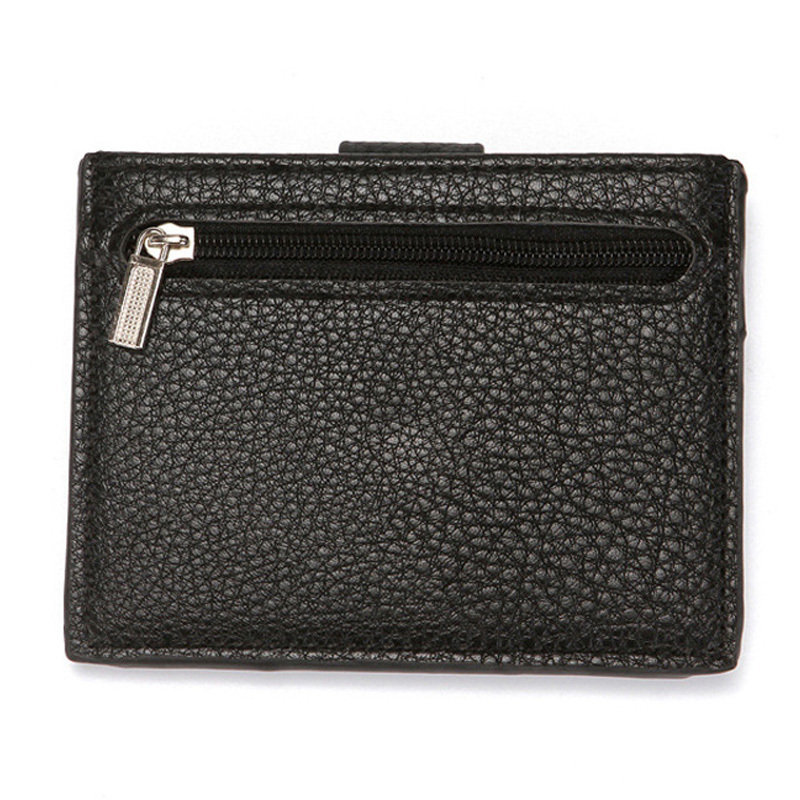 Mens Wallet Slim Minimalist Card Front Pocket 2 Fold Travel Thin Wallet