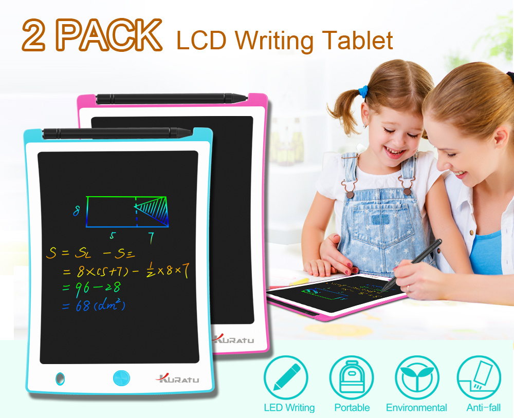 LCD Writing Tablet for Kids, 8.5 Inch Doodle Board Drawing Pad for Kids  Drawing Tablet Toys for 3-6 Years Old Girls Boys, Educational Drawing Board  Gifts, Black 