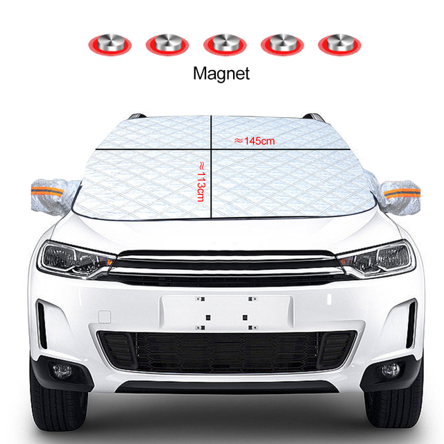 Protect Your Car From All Weather Conditions With This Waterproof, Uv  Snow  Resistant Cover Built-in Magnetic Suction! Temu