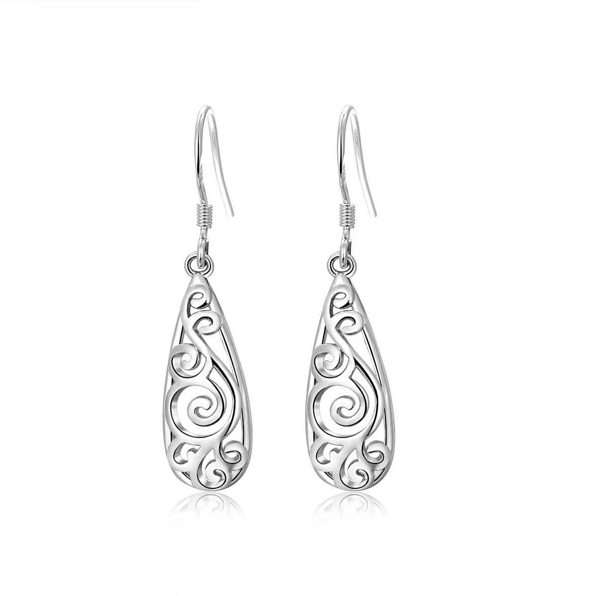 Unique Carved Boho Drop Dangle Earrings For Women Girls Party Banquet