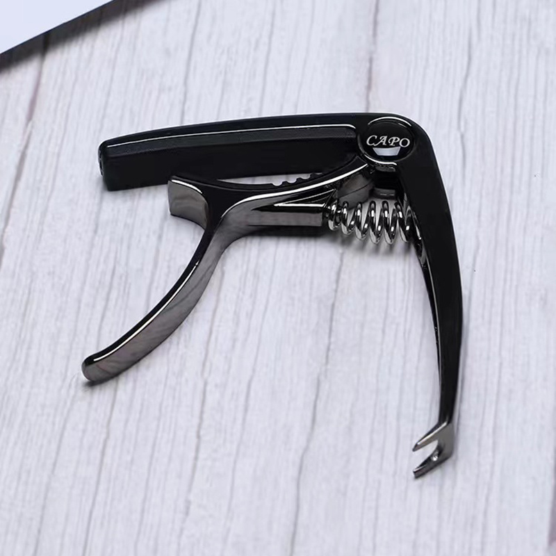 Dual-Purpose Zinc Alloy Guitar Capo for Easy Transposition on Folk and  Electric Guitars