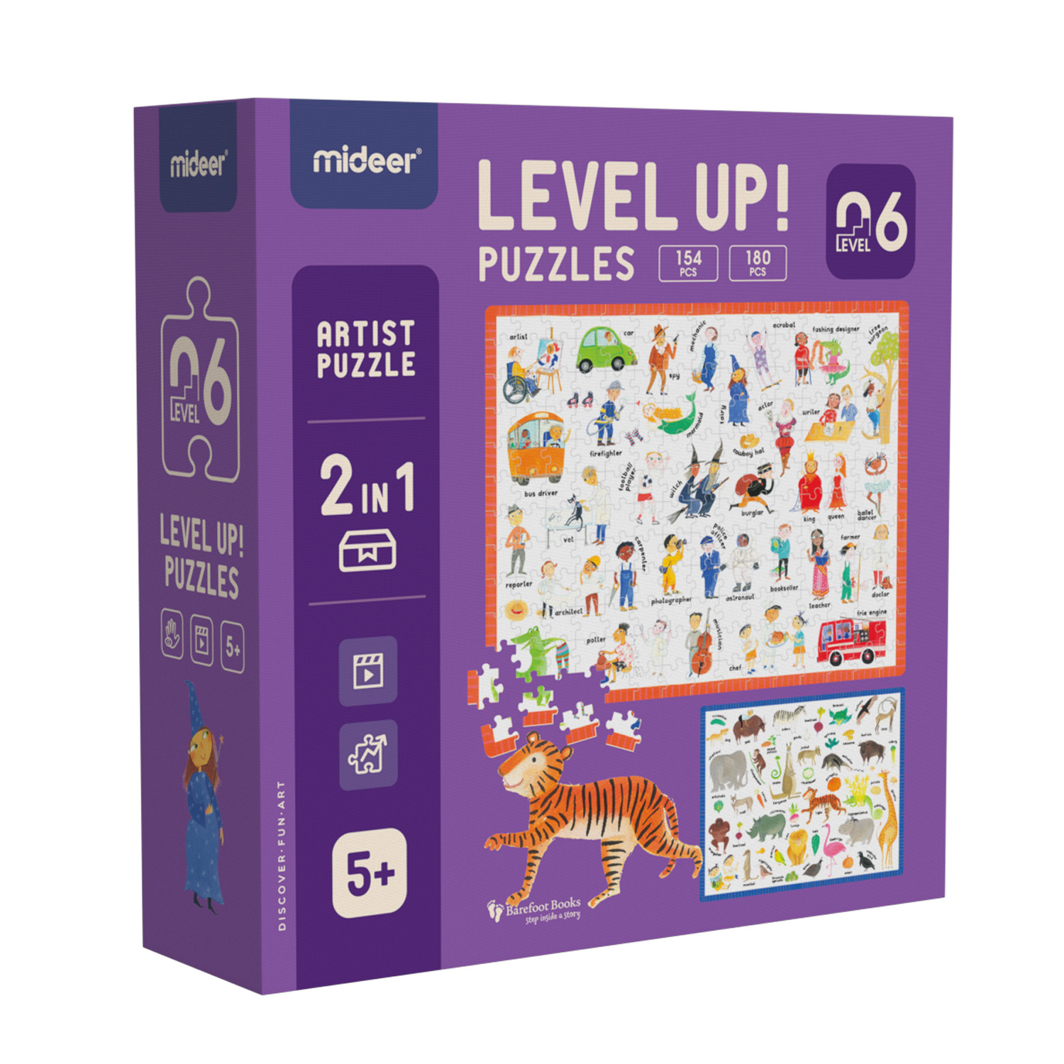 Mideer Artist Advanced Puzzle Livello Da 1 A 7 - Giochi E Giocattoli - Temu  Italy