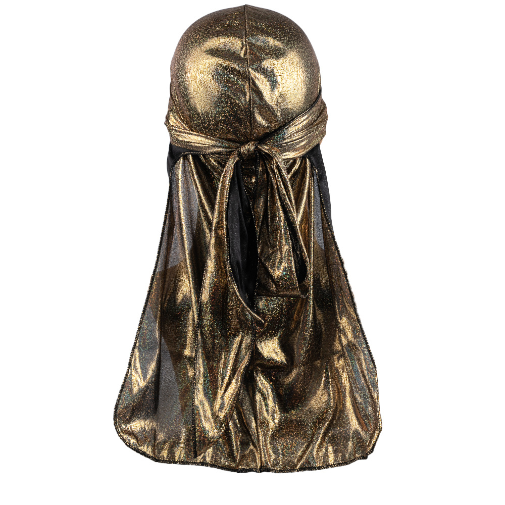 Plated Durag Pirate Hat Men Street Dress Bandana