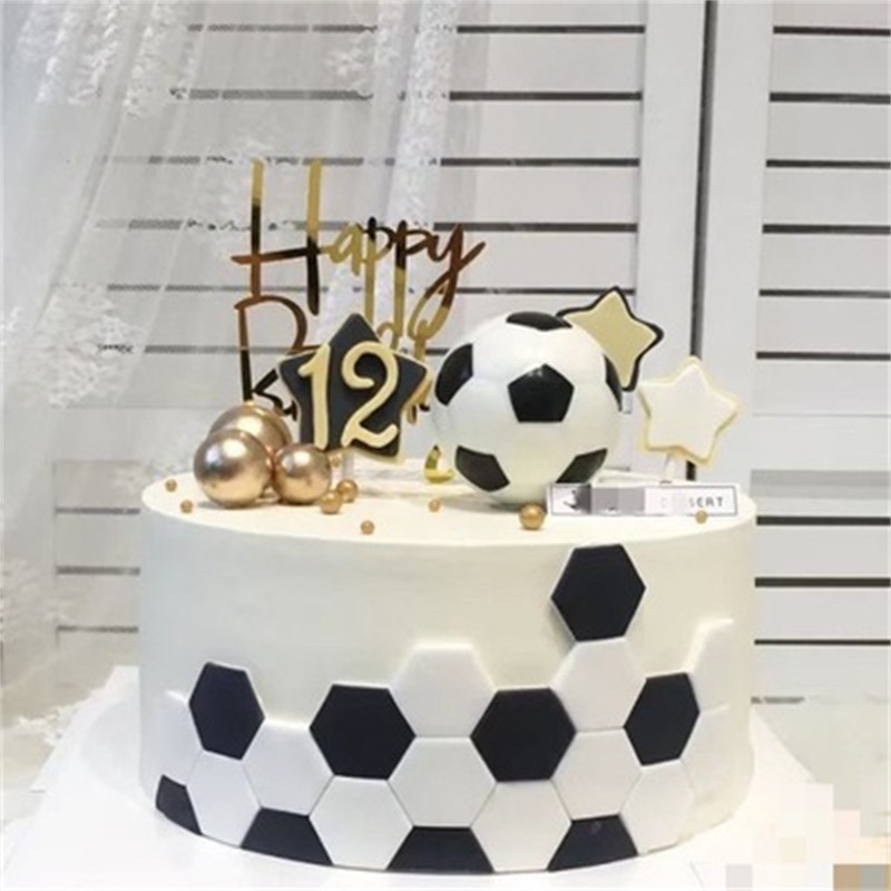 Football-shaped Half Soccer Ball Mold For Pastry, Chocolate, And Cake  Decorating - Kitchen Gadgets And Accessories - Temu