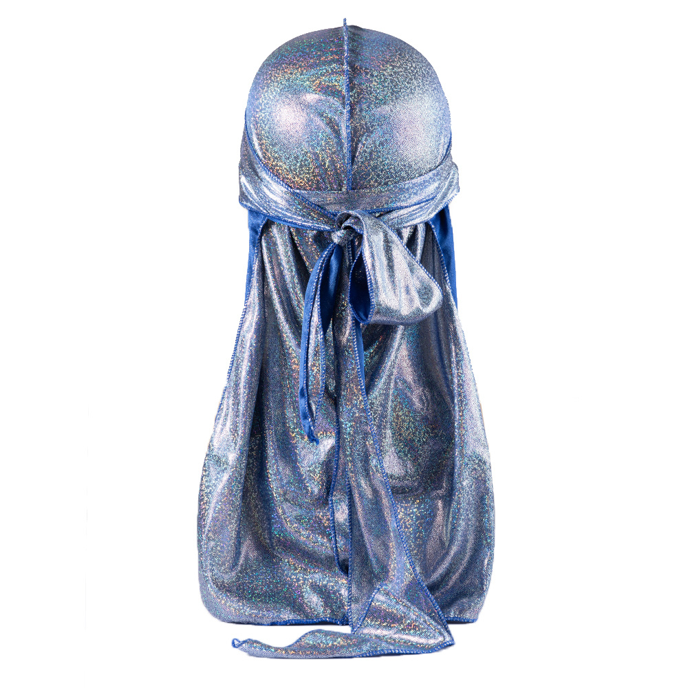 Plated Durag Pirate Hat Men Street Dress Bandana