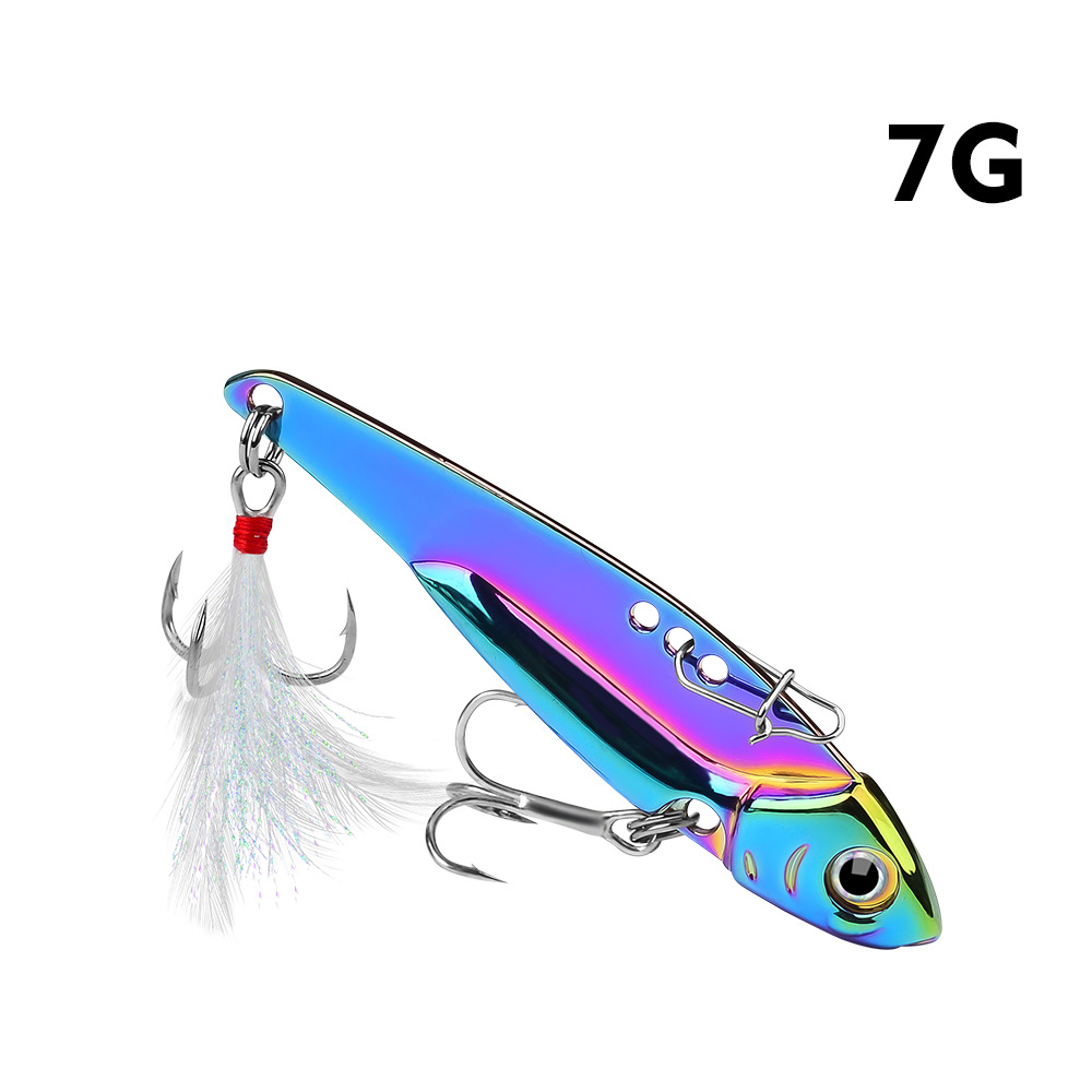 Box Fishing Treble Hooks Feather Dressed Flash Hook Round Kit Lure Bait  THJ99 From Timojiang, $10.45