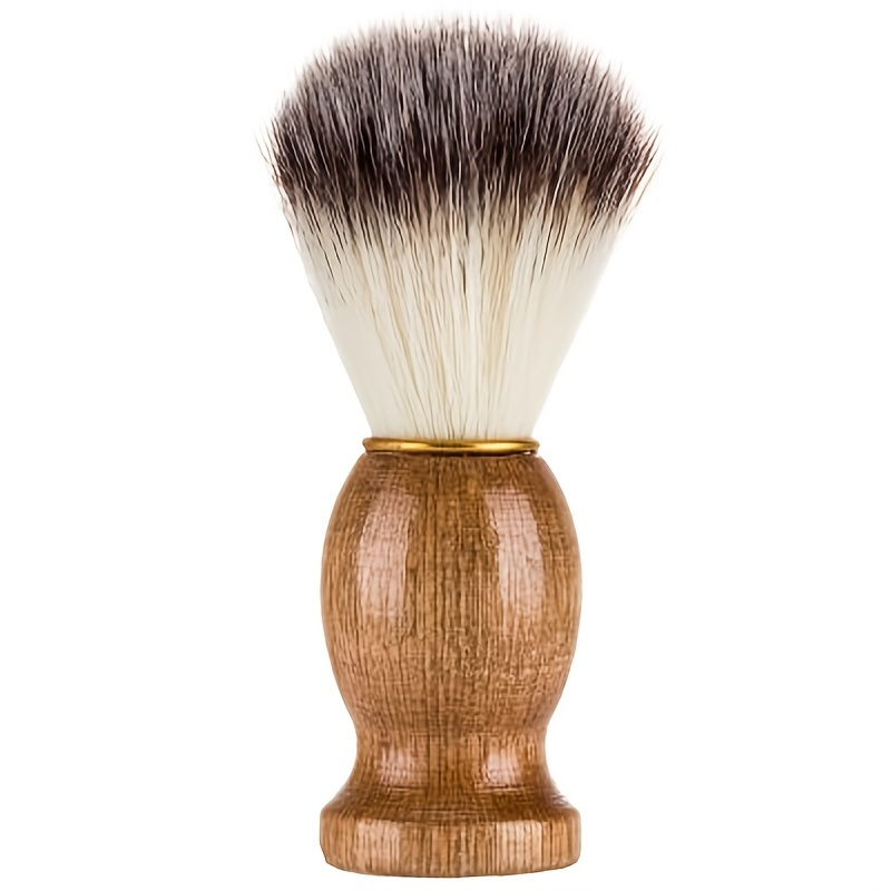 

Men's Shaving Brush With Wooden Handle Soft Hair Soft Face Cleaning Makeup Facial Razor Brush Shave Tools