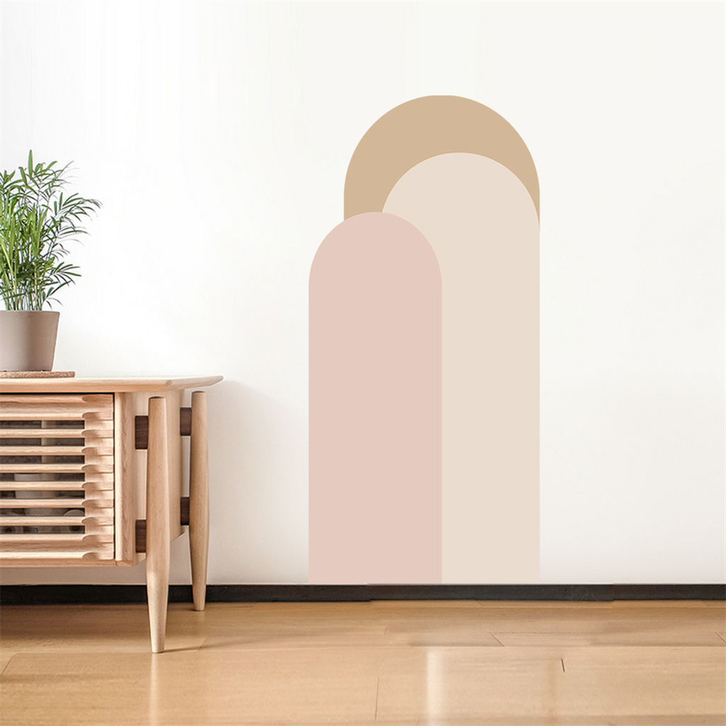 Arch Wall Sticker Geometric Diy Waterproof Self adhesive Temu