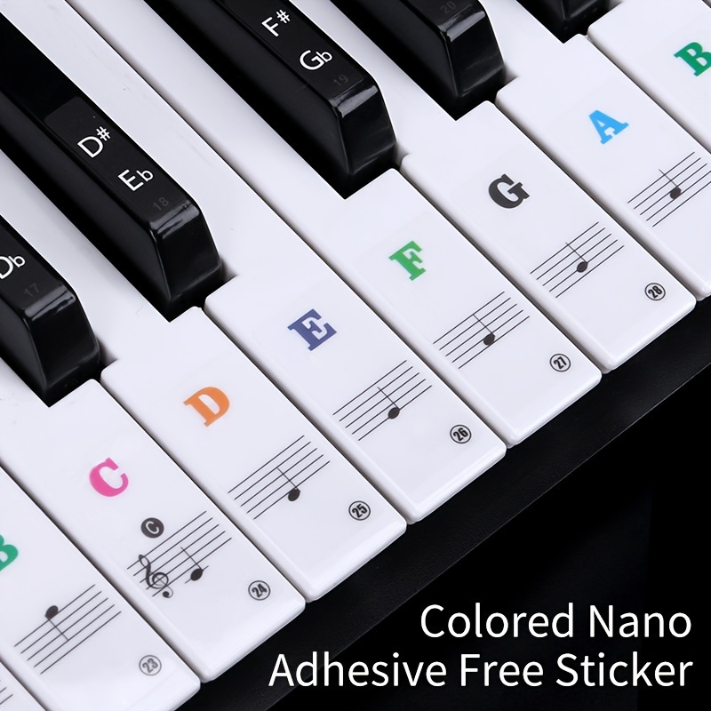 Note-Friend™ Piano Stickers