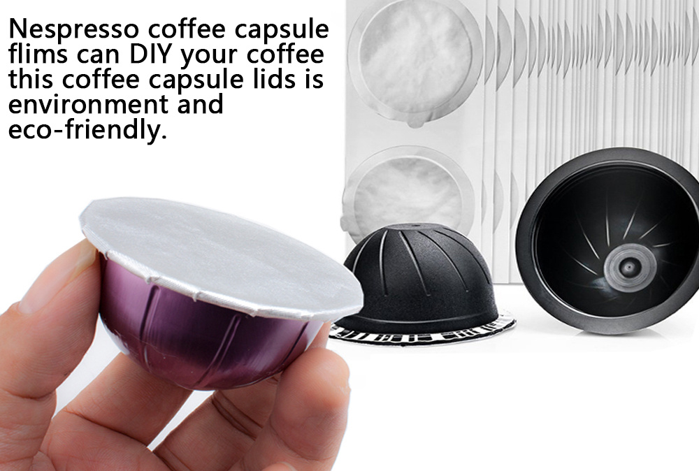 Nespresso Vertuoline Pods Sticker Lids(120 pack)